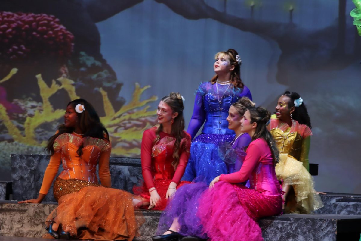 The theatre department performed The Little Mermaid for their fall musical.