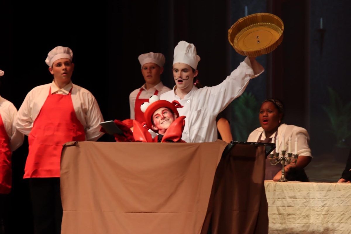 The theatre department performed The Little Mermaid for their fall musical.