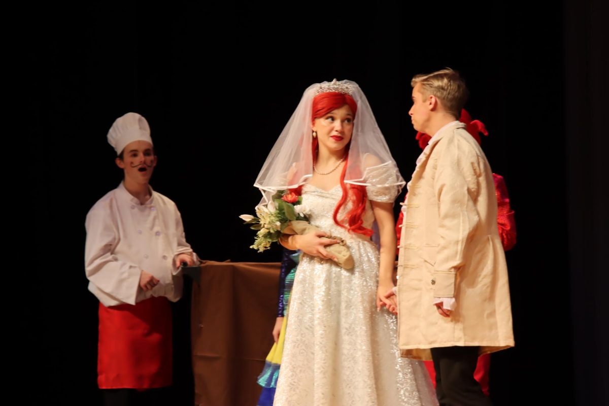 The theatre department performed The Little Mermaid for their fall musical.