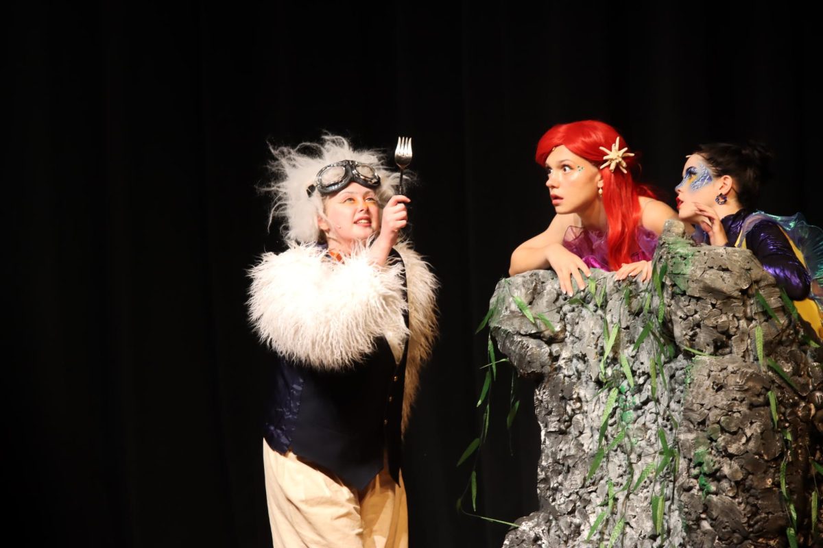 The theatre department performed The Little Mermaid for their fall musical.