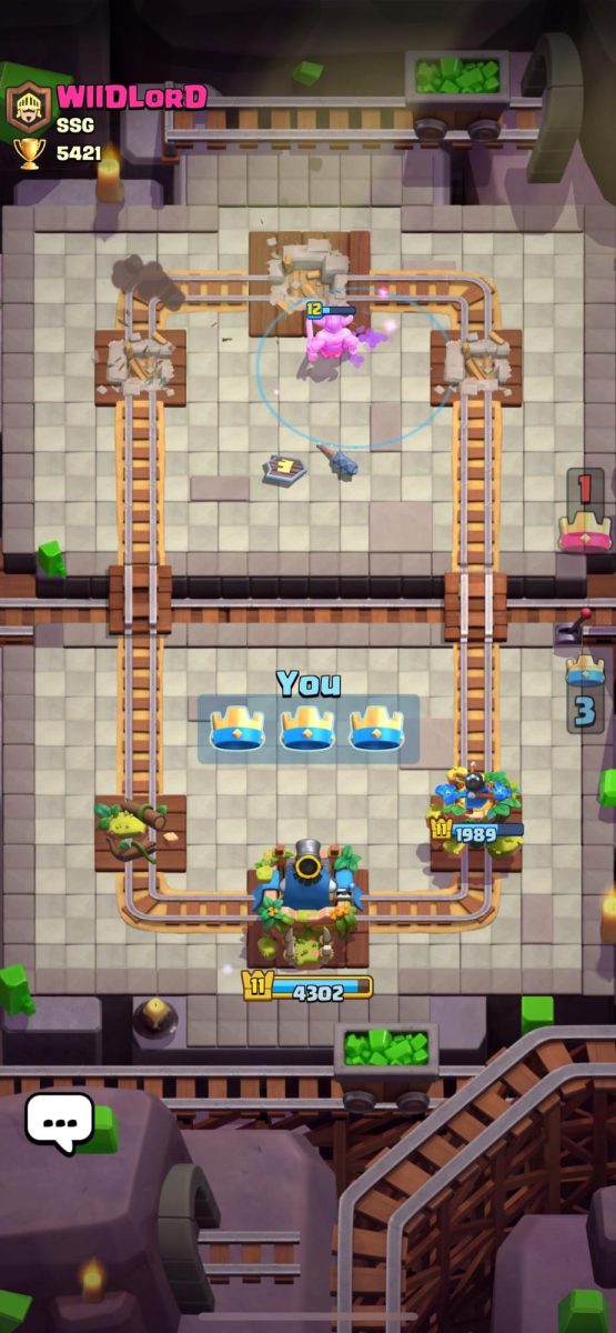 Clash Royale three crown
