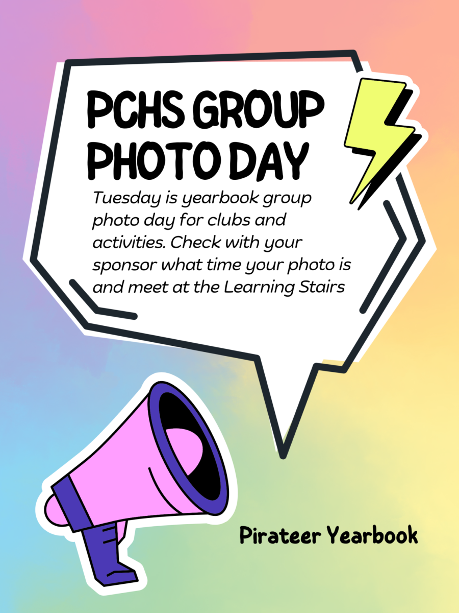 Yearbook Club Photo Day Schedule