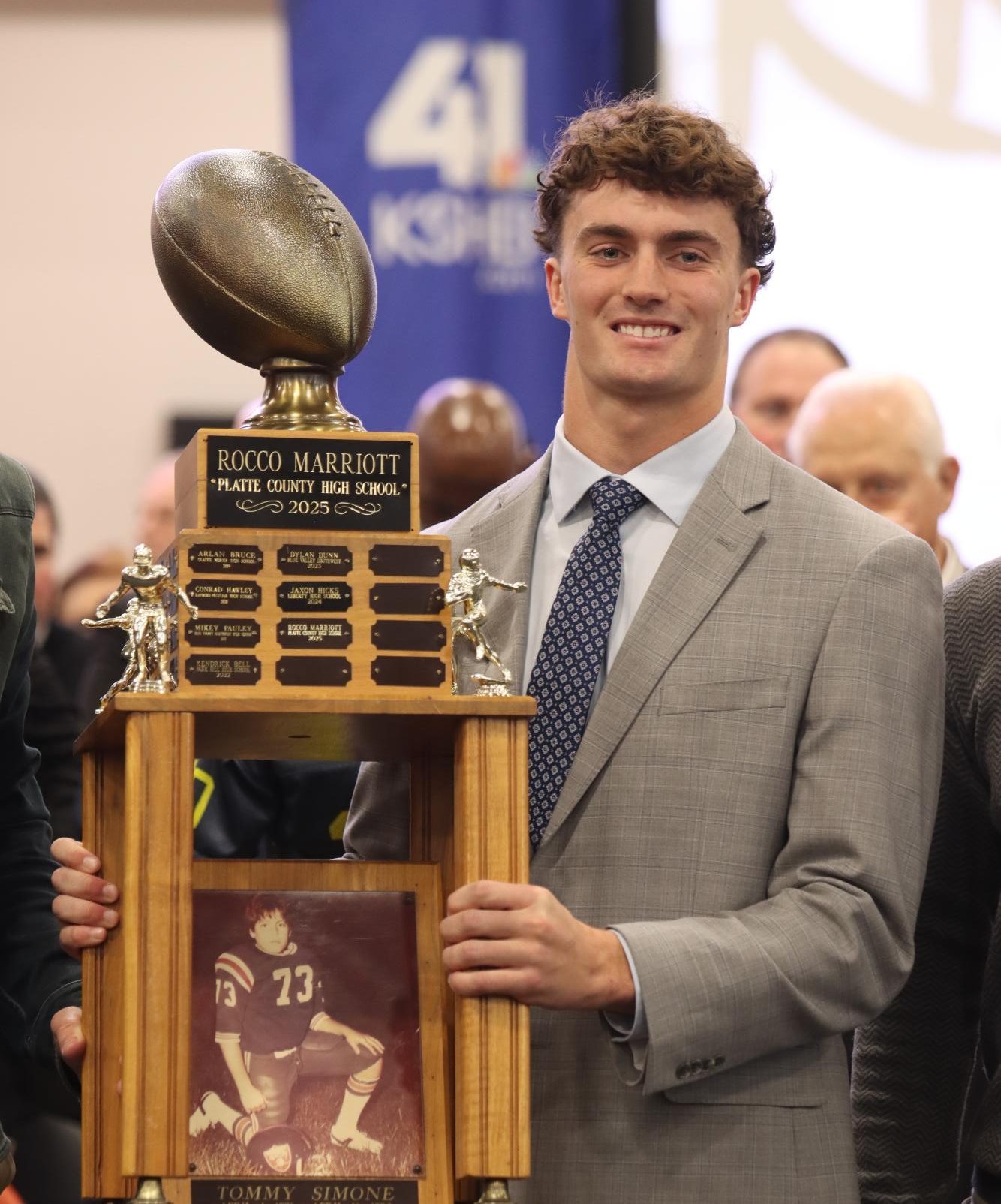 Marriott is the first Platte County Pirate to receive the Simone award. 