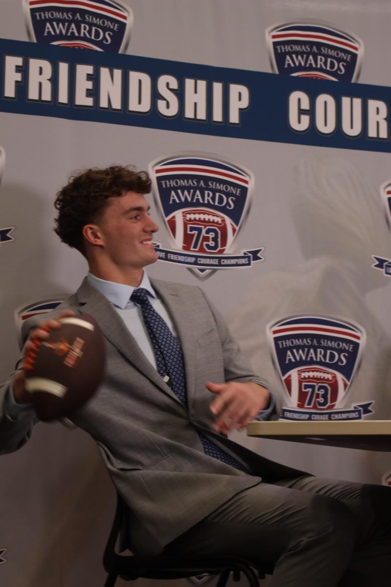 Marriott tossed one final catch to Stevens.